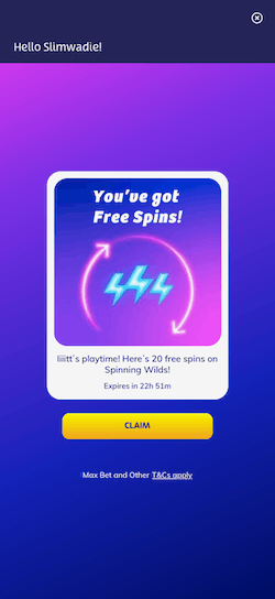 Free Spins at OJO