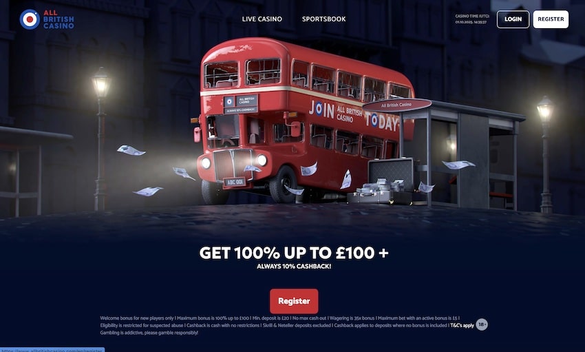 All British Casino Home Page