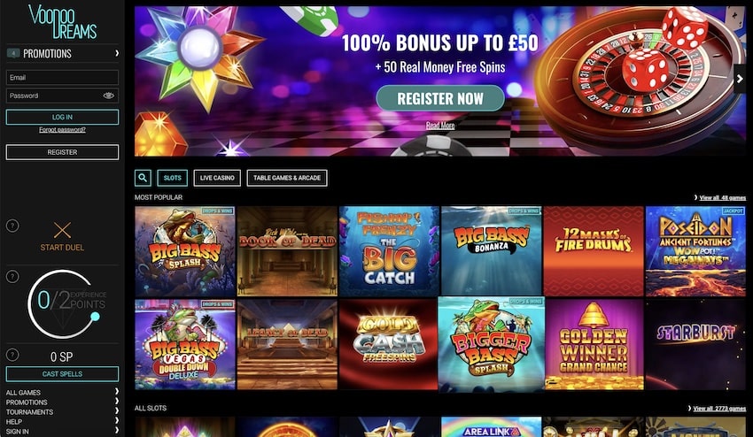 Voodoo Dreams Home Page