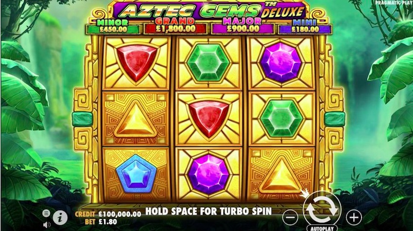 Aztec Gems Deluxe Slot