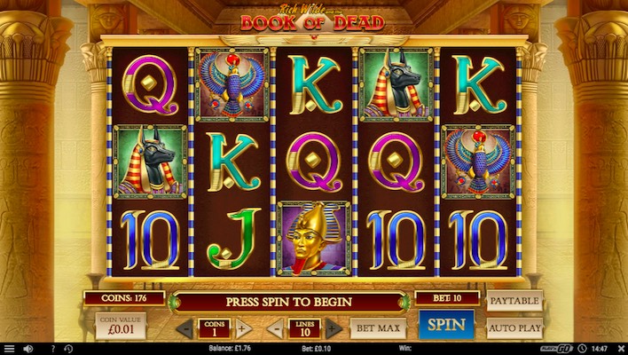 Book of Dead Egyptian-Themed Slot
