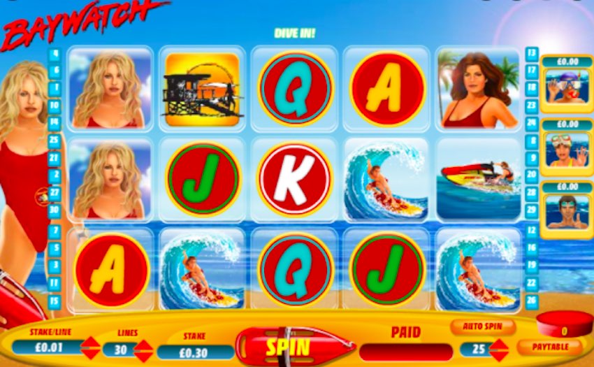 Baywatch Slot by Playtech