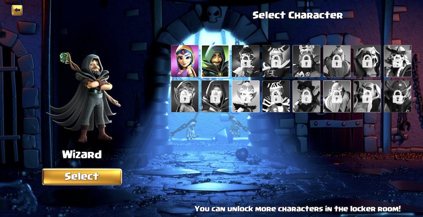 Select an Avatar