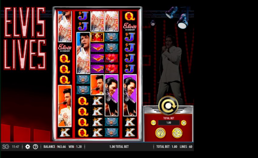 Elvis Lives Slot Game