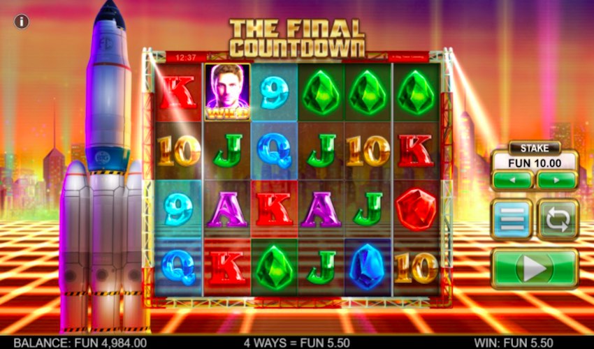 The Final Countdown Slot by Big Time Gaming