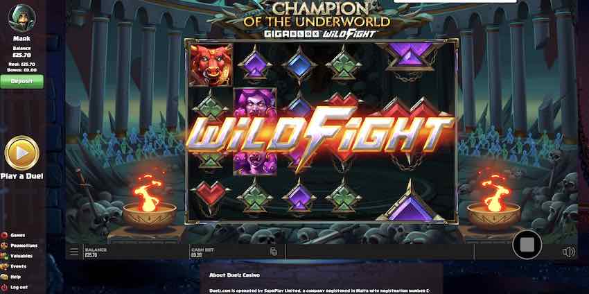 Champion of the Underworld Wild Fight