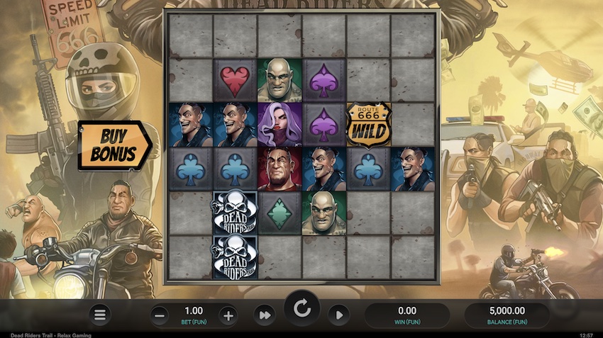 Dead Rider's Trail by Relax Gaming