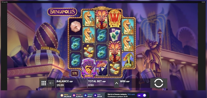 Dinopolis Slot by Push Gaming