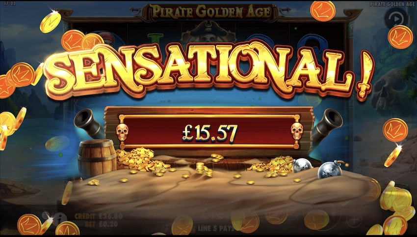Pirate Golden Age - Big Win