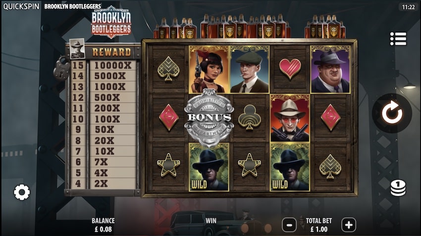 Brooklyn Bootleggers Slot by Quickspin