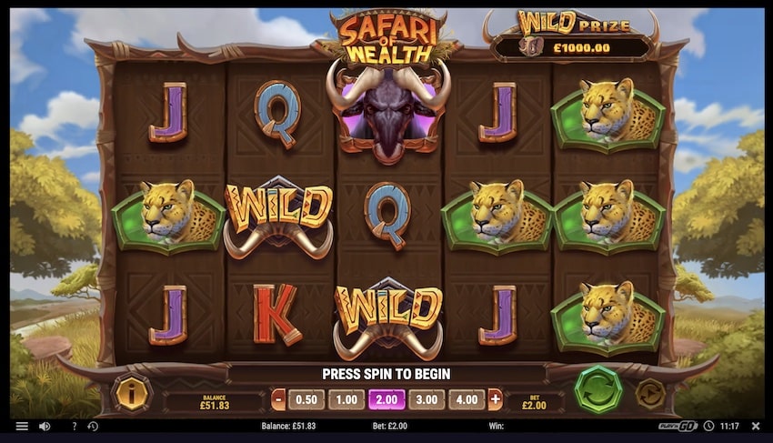 Safari of Wealth by Play n Go
