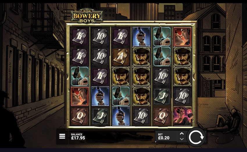 The Bowery Boys by Hacksaw Gaming