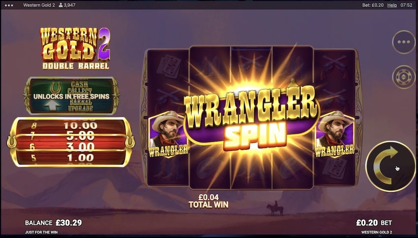Wrangler Spin in Western Gold 2