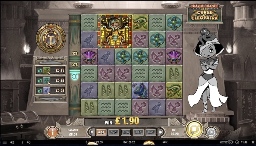 A 9.5x Win From Curse of Cleopatra