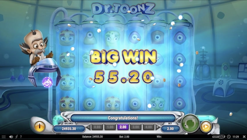 A 27.6x Win On Dr Toonz