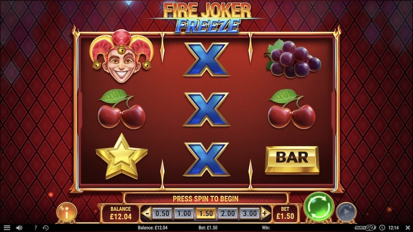 Fire Joker Freeze by Play n Go