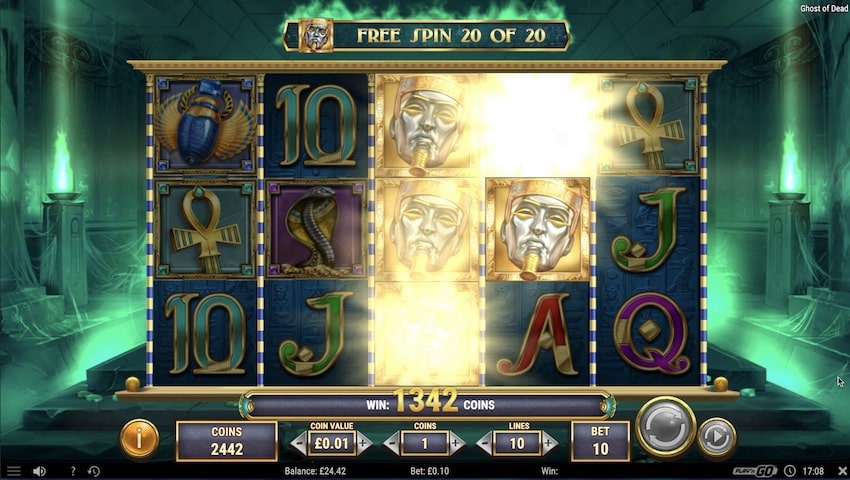 Two Expanding Symbols in Free Spins