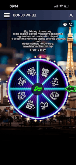 Grand Ivy Bonus Wheel