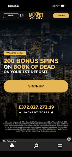 Jackpot Village App