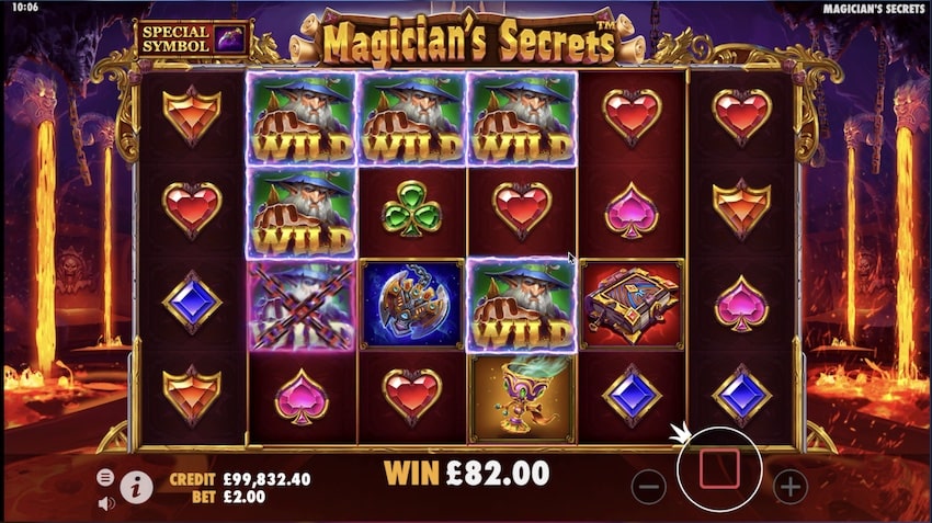 5 Sticky Wilds in Free Spins