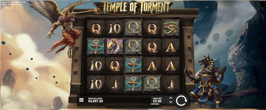 Temple of Torment Slot by Hacksaw Gaming