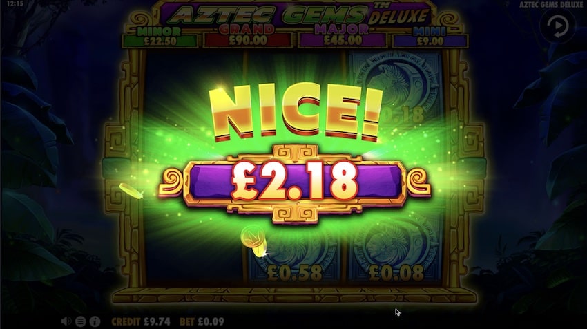 24.2x win in Aztec Gems Deluxe