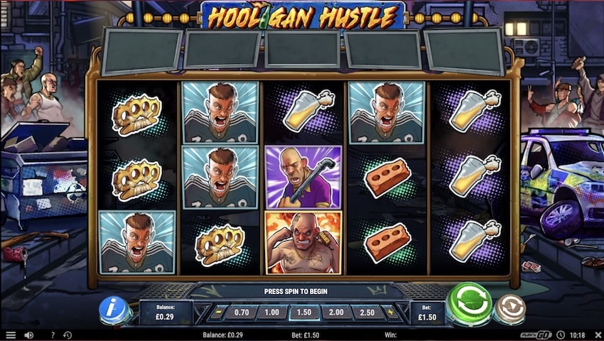 Hooligan Hustle by Play n Go