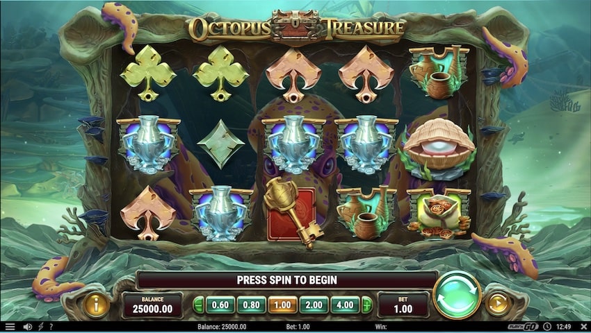 Octopus Treasure by Play n Go