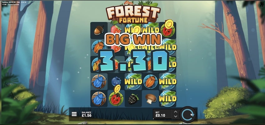 33x win in Forest Fortune
