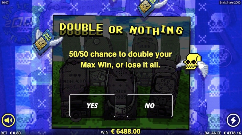 Brick Snake 2000 Double or Nothing Max Win