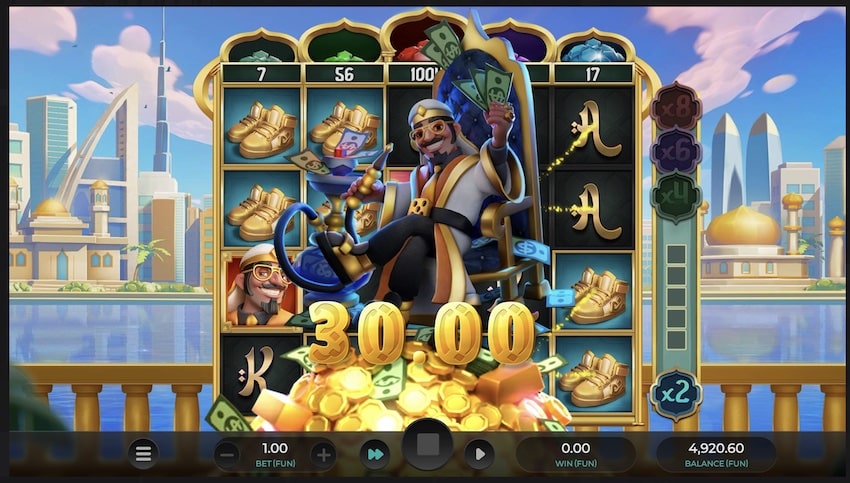 A 30x win in Sultan Spins