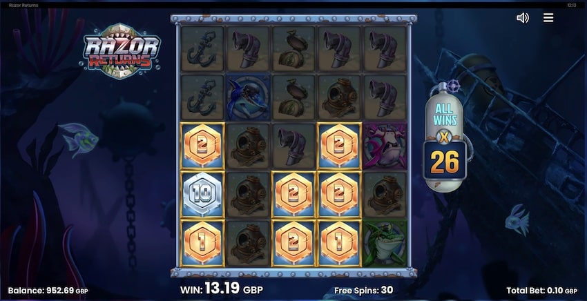 Razor Returns Coins