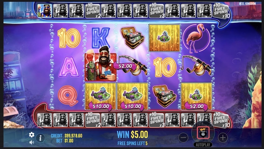 Big Bass Vegas Free Spins Round