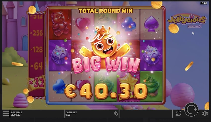 Jellyicious DoubleMax Big Win