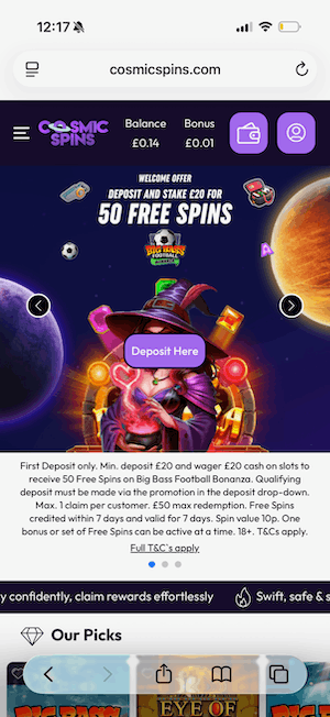 Cosmic Spins Home Page