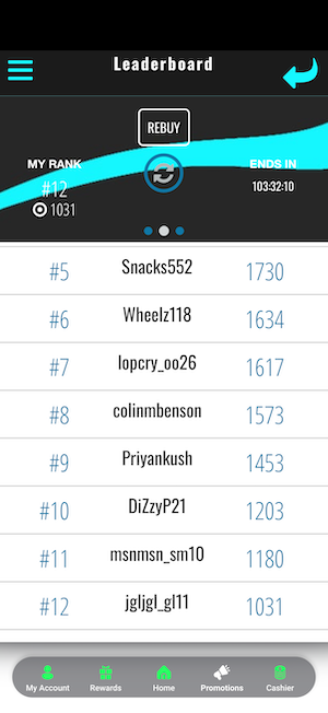 Swift Casino Leaderboard