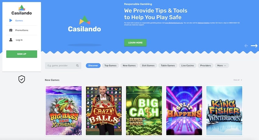 Casilando Website