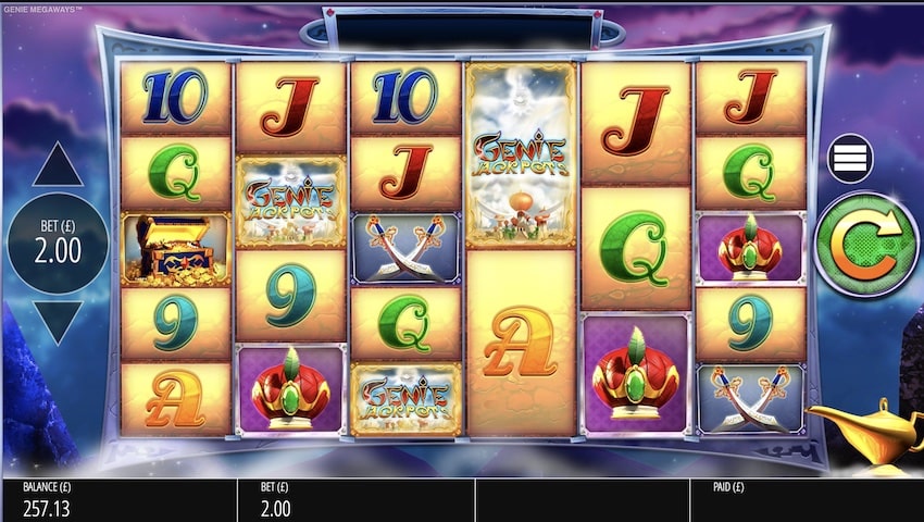 Genie Jackpots Megaways