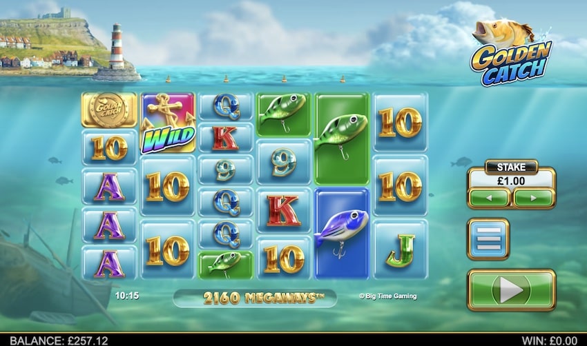 Golden Catch. Megaways