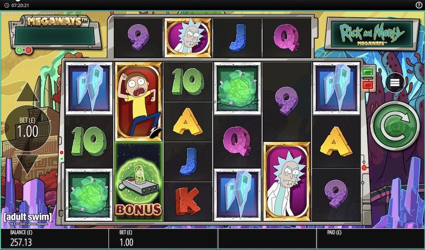 Rick and Morty Megaways by Blueprint Gaming