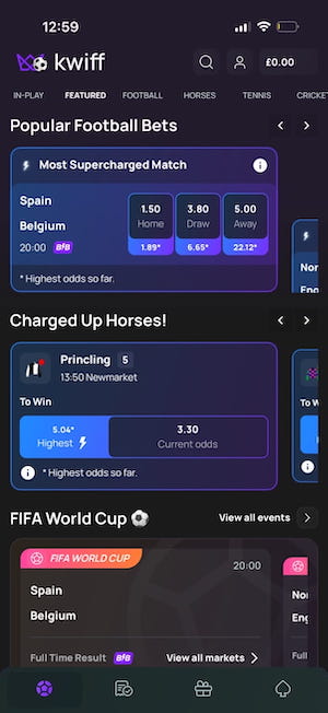 The Kwiff App